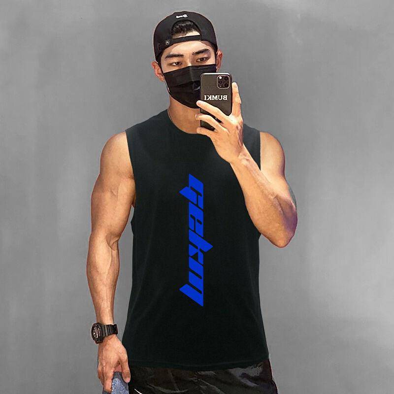 Áo ba lỗ thể thao dáng rộng thoáng khí thời trang mùa hè cho nam