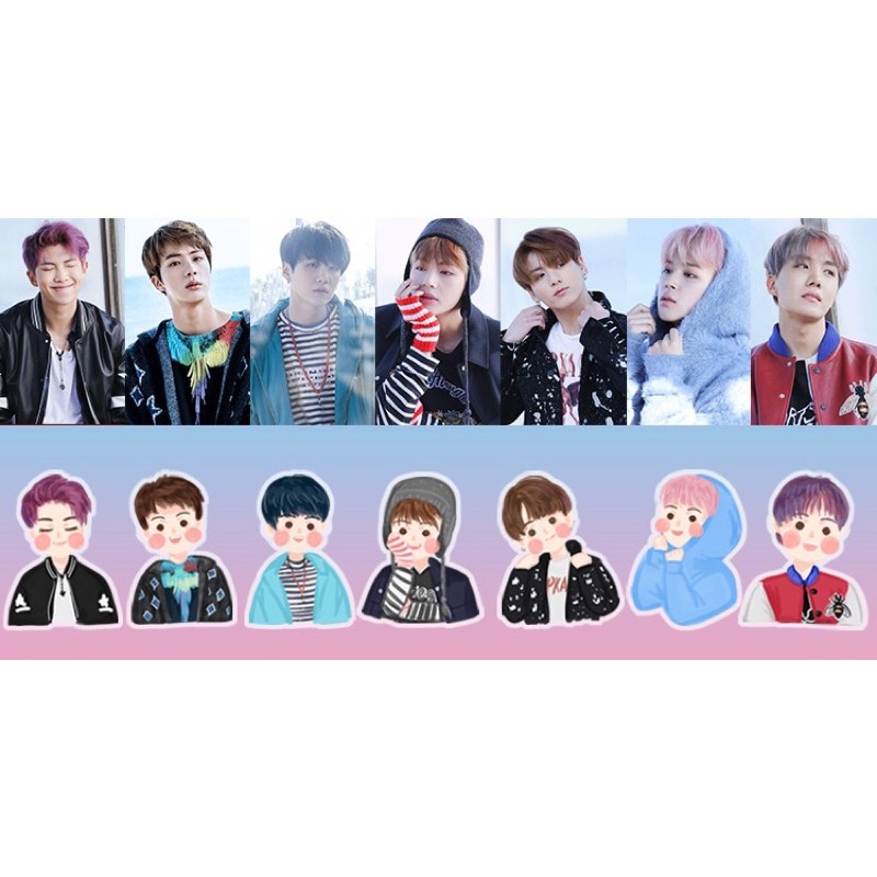 Móc khoá BTS You Never Walk Alone Chibi