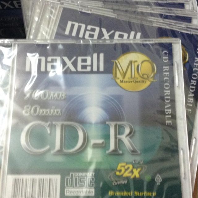 Đĩa CD Maxell có vỏ lốc 10c