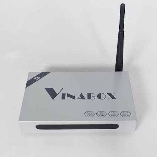 [ HÀNG CHÍNH HÃNG ] Tv Box  Android Vinabox X6 Ram 2g, Rom 8gb,  Android 7.1.2, -  Wifi