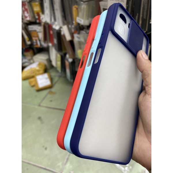 Ốp lưng Vivo Y15S/ Y15A 2021/ Y21/Y21S/Y33S lưng nhám viền dẻo màu bảo vệ Camera