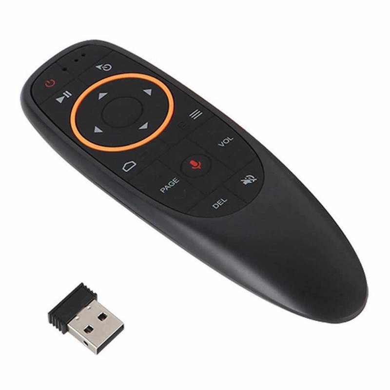 Điều khiển remote chuột bay giọng nói G10S ,1 chạm-sử dụng cho Androd TV box - Bh đổi mới-tặng pin sịn