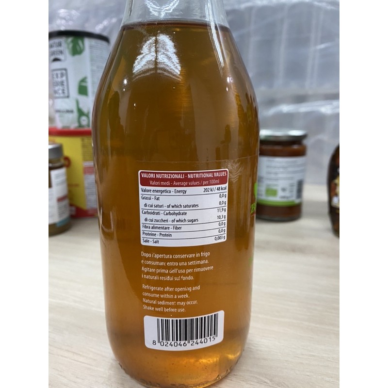 Nước Ép Táo Hữu Cơ BioItalia 750ml