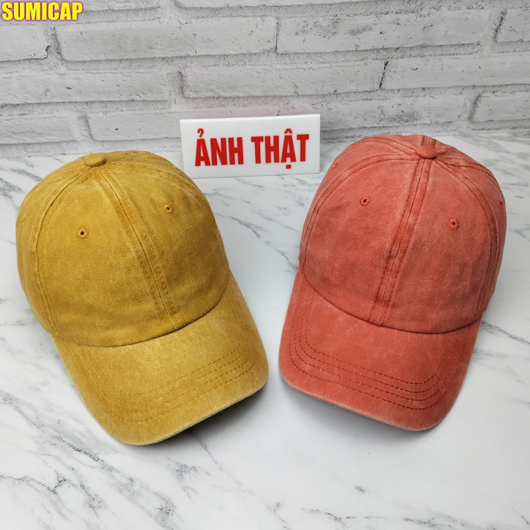 Mũ Lưỡi Trai Nam Nữ Cao Cấp Chuẩn Phom, Nón Lưới Trai Trơn Phong Cách Hàn Quốc Sumicap