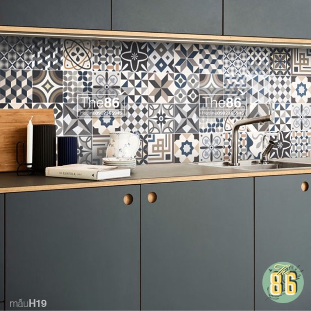 Decal gạch bông độ bền cao đẹp nhất