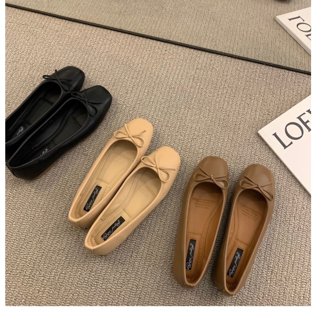 Giày Búp Bê Đế Bằng Thời Trang Xuân Hè Cho Nữ