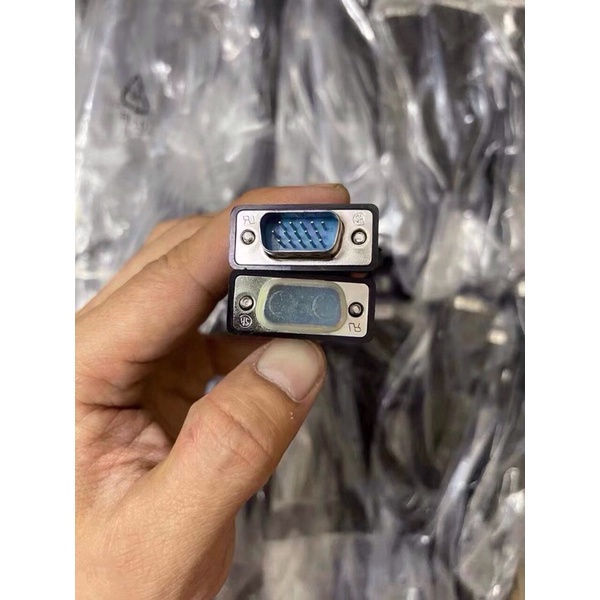 [CHÍNH HÃNG] Dây VGA zin Dell, Hp đi theo màn Lõi Đồng 1.5m chuẩn 5+4. Cho hình ảnh sắc nét với màn to như 27-32inch.