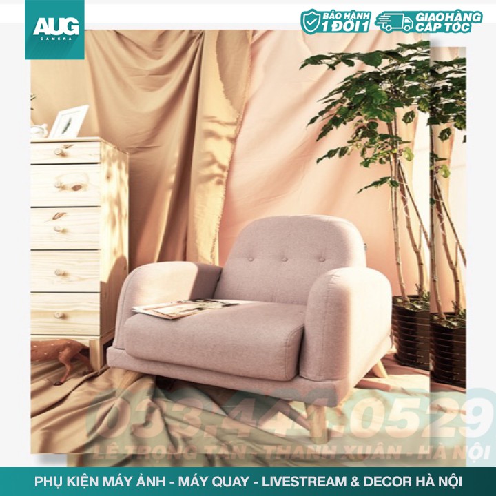 Phông nền chụp ảnh vải trơn chụp Lookbook hoặc livestream khổ lớn - AUG Camera &amp; Decor Hà Nội