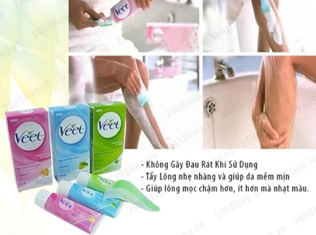 KEM TẨY LÔNG VEET CHÍNH HÃNG