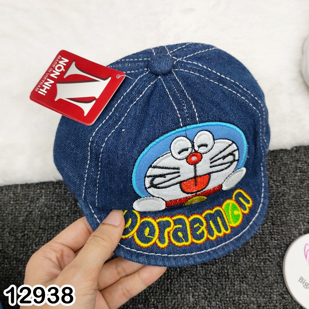 NÓN KẾT NHÍ JEAN NHIỀU HÌNH CHO BÉ 6-12M