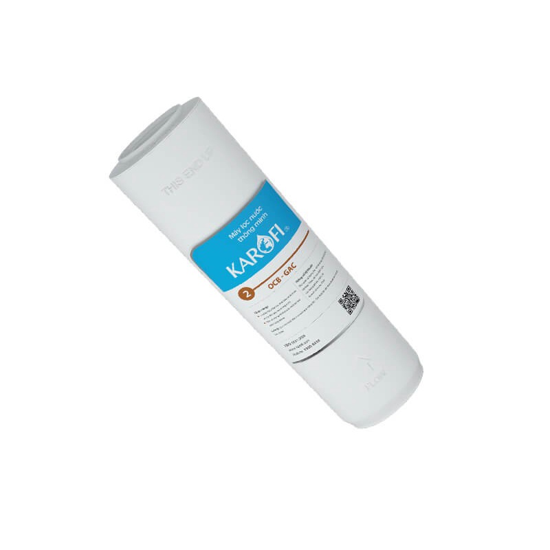 Lõi lọc nước Karofi số 1 2 3, Bộ 3 lõi lọc nước Karofi chính hãng sử dụng cho máy lọc nước RO
