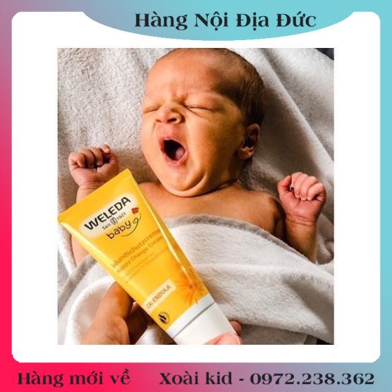 Kem chống hăm Weleda Đức hữu cơ CAO CẤP  Organic BIO -Nội địa Đức Đủ Bill