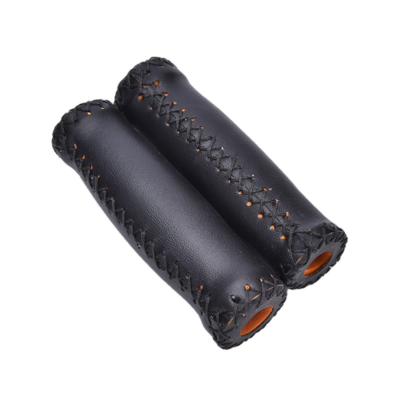 Tay Lái Xe Đạp Leo Núi Bằng Da Nhân Tạo Phong Cách Vintage