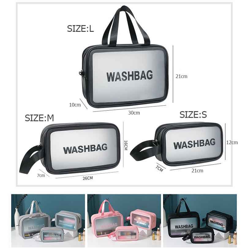 Túi Đựng Mỹ Phẩm / Đồ Trang Điểm Du Lịch Chống Thấm Nước Washbag - Gửi màu ngẫu nhiên
