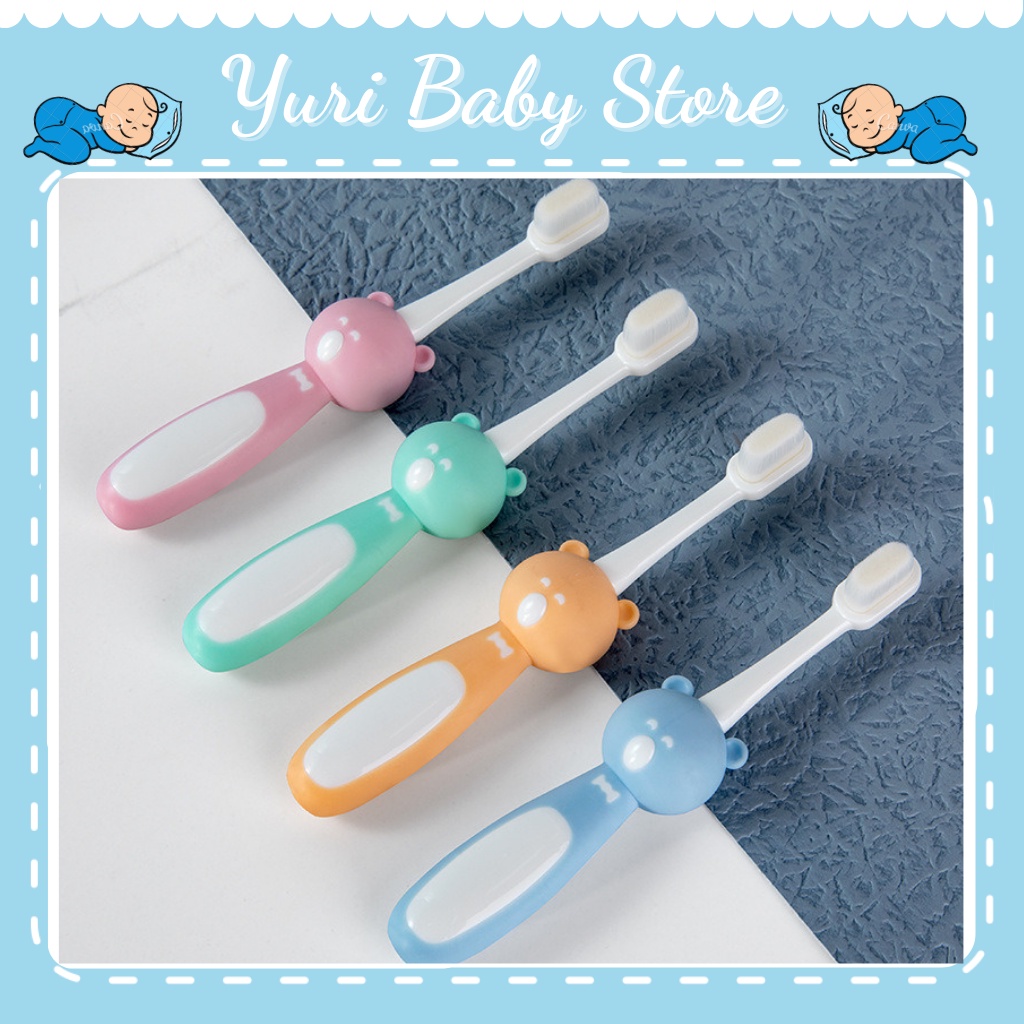 Bàn chải đánh răng cho bé sợi lông tơ mềm mịn