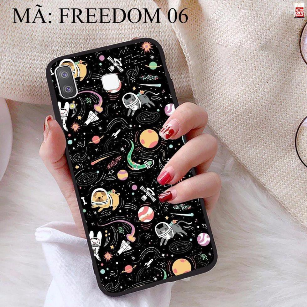 Ốp lưng Samsung A8 Star viền dẻo TPU BST Phong Cách Freedom chất