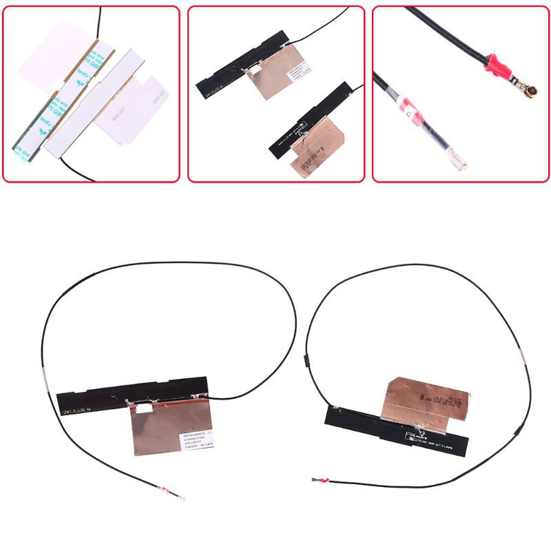 2PCS/Set Wireless IPEX MHF4 Antenna WiFi Cable Dual Band Laptop Tablet for M.2 | WebRaoVat - webraovat.net.vn