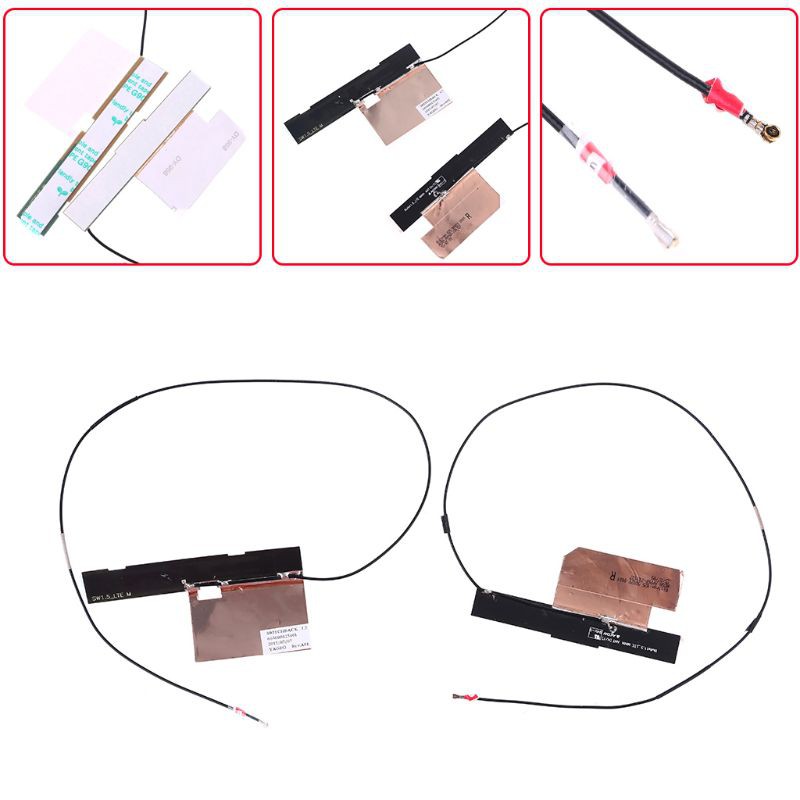 2PCS/Set Wireless IPEX MHF4 Antenna WiFi Cable Dual Band Laptop Tablet for M.2 | BigBuy360 - bigbuy360.vn