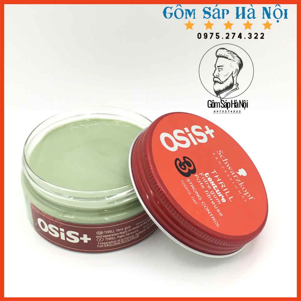 SÁP vuốt tóc OSIS +3 siêu cứng