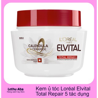 🌼🔔Kem ủ tóc Loreal Elvital dưỡng tóc mềm mượt