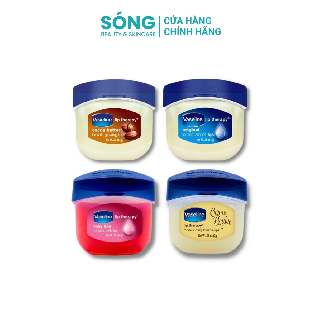 Sáp Dưỡng Môi Vaseline Lip Therapy 7G Mỹ