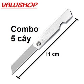 Dao rọc giấy SDI 0103 gấp gọn, thuận tiện làm móc khóa