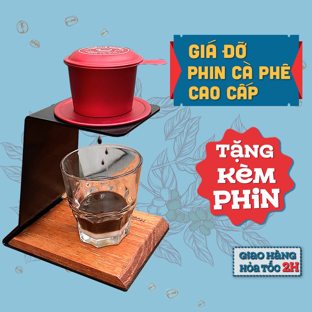 Giá đỡ phin cà phê, v60 thép cao cấp, thiết kế độc đáo khi pha cafe, drip, pour từ Roplus Coffee