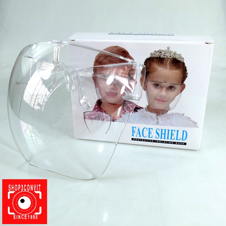 Kính chống dịch trong suốt PVC cho bé Face Shield