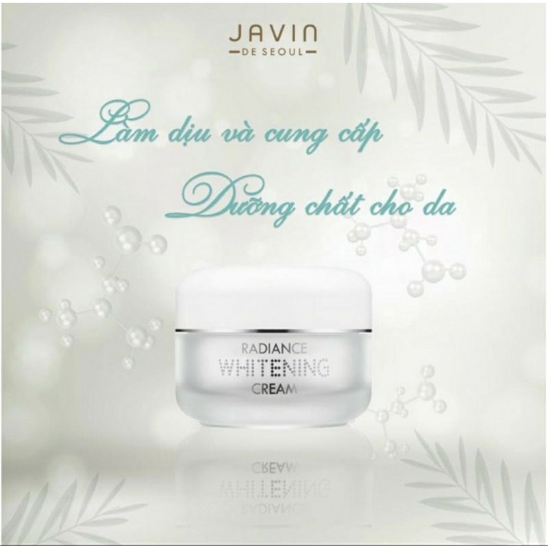 Kem dưỡng trắng da ban ngày Javin De Seoul Radiance Whitening Cream