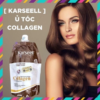 HOT Ủ tóc dưỡng mềm mượt phủ collagen siêu phục hồi, hết khô xơ rối tóc 500ml!