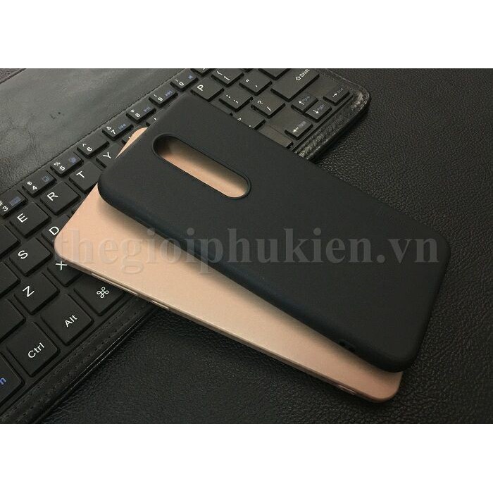 Ốp lưng dẻo màu Nokia 6.1 Plus (2018) / Nokia X6 (2018) hiệu Xlevel - (Đen, Vàng)