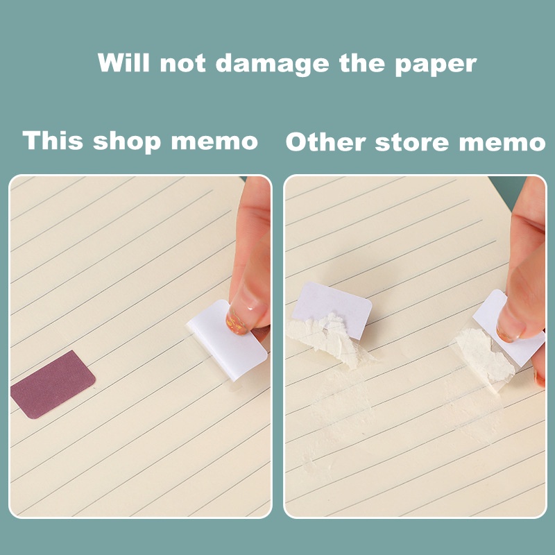 Nhãn Dán Đánh Dấu Trang Sách Màu Sắc Macaron Xinh Xắn