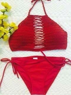 Bikini handmade bằng len