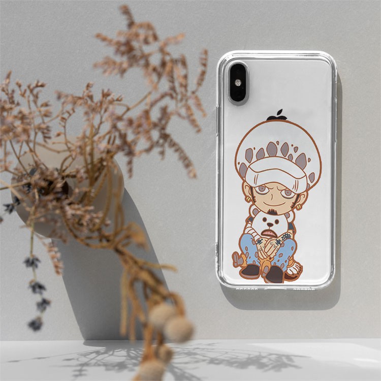 Ốp Lưng Law Trafalgar One Piece cho Iphone 5 6 7 8 Plus 11 12 Pro Max X Xr TOPPOD00014