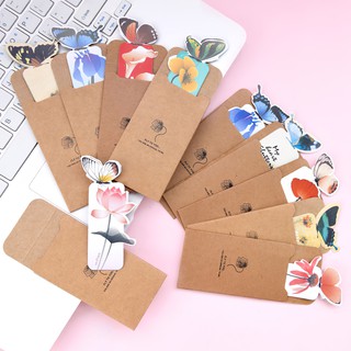 BookMark con bướm, Giấy ghi chú Note Bookmark thiết kế hình bướm dễ thương, xinh xắn - Muasamhot1208