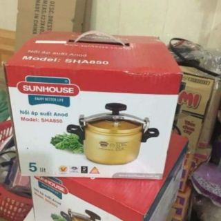 Nồi áp suất sunhouse sha850