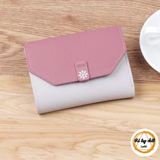 Ví bóp nữ cầm tay mini cao cấp đẹp HOA 86555 VN11