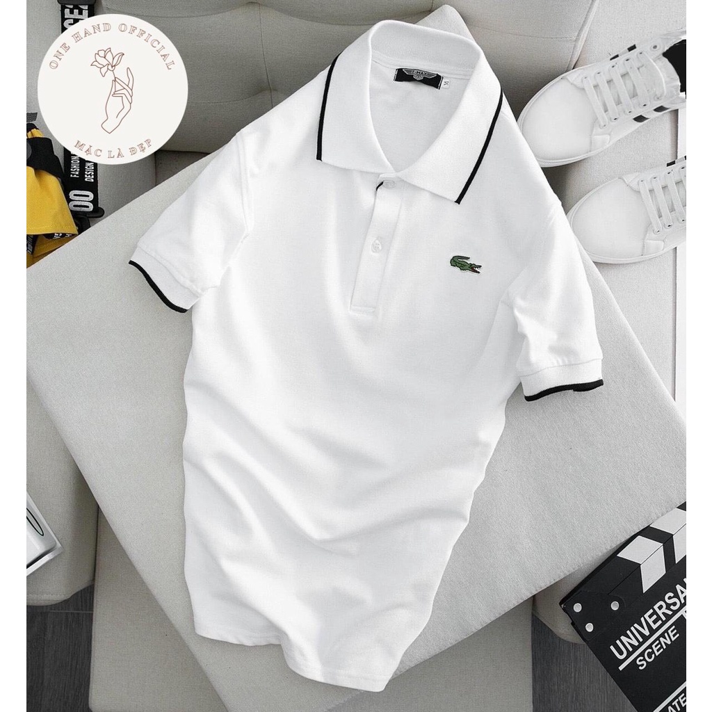 [Hàng VNXK] Áo LACOS Nam Phối Viền ThêuCS -Áo Nam Lịch Lãm - Áo Phông Nam Có Cổ - Chất Đẹp Thoáng Mát - Dễ Phối Đồ. P58 | BigBuy360 - bigbuy360.vn