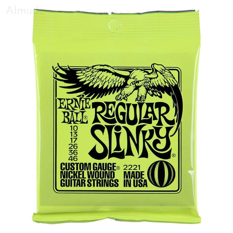 Dây đàn guitar điện Ernie Ball Super Slinky niken 009 010 quấn 6 dây