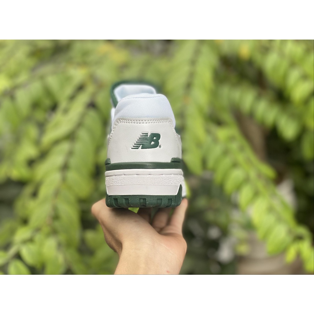 Giày Sneaker NB 550 White Green Cao Cấp Fullbox, Giày thể thao nam nữ newbalance 550 trắng xanh hot trend 2021 | BigBuy360 - bigbuy360.vn