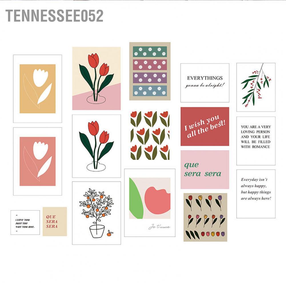 Tennessee052 Tennessee052 Thẻ treo tường trang trí phòng áp phích thẻ chủ đề hoa để nhà