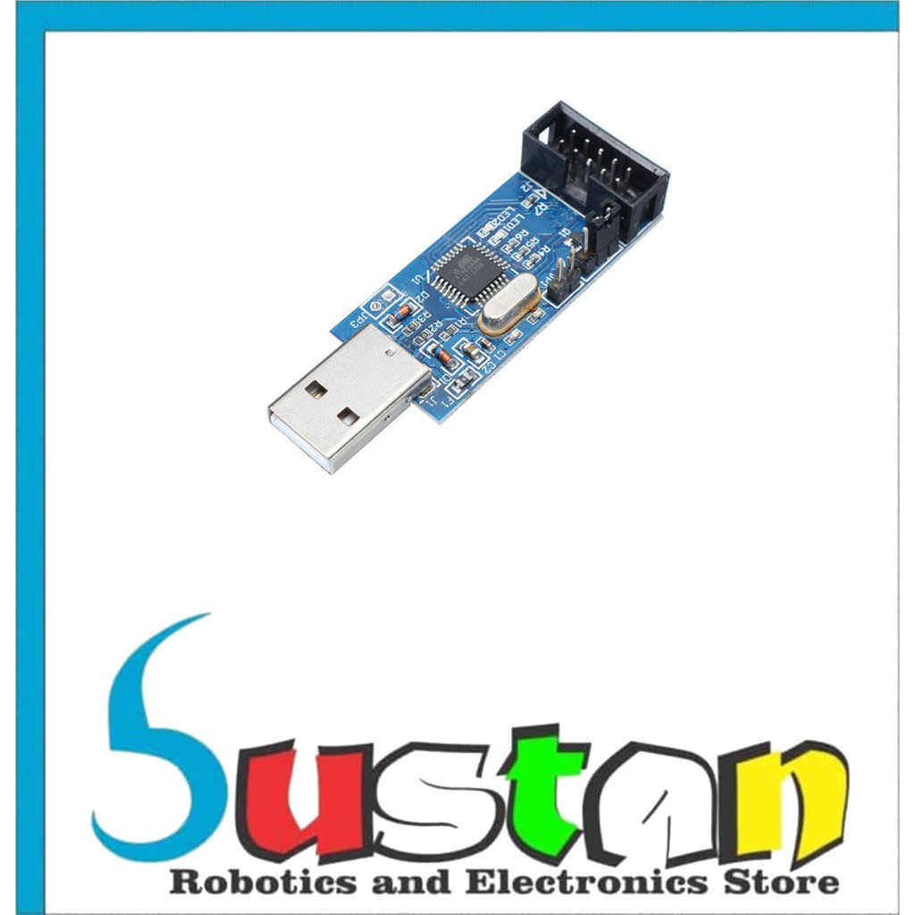 Mạch Lập Trình Usb 3.3v / 5v Asp Isp Mcu Avr Atmega Arduino Chuyên Dụng