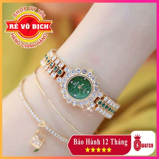 Đồng hồ nữ BS Bee Sister ♥️FreeShip♥️ Nhỏ nhắn xinh xắn - Đồng hồ Bee sister nữ đính đá ⚡ Tặng vòng tay + Pin dự phòng⚡
