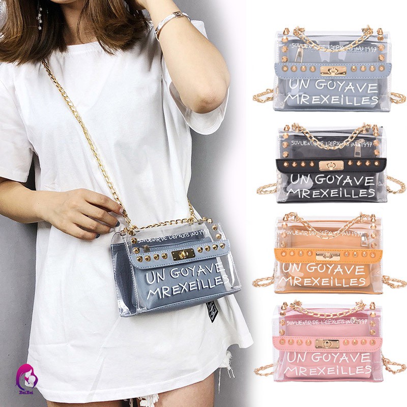 Túi Xách Nữ Trong Suốt Thời Trang Hàn