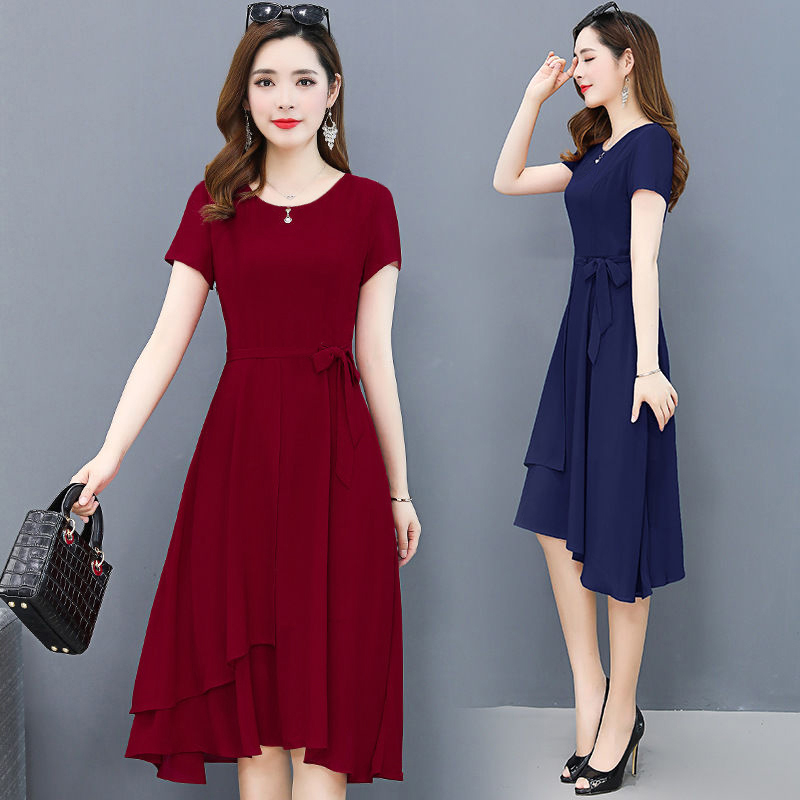 Đầm Chữ A Tay Ngắn Thời Trang Xuân Hè 2021 Cho Nữ | BigBuy360 - bigbuy360.vn