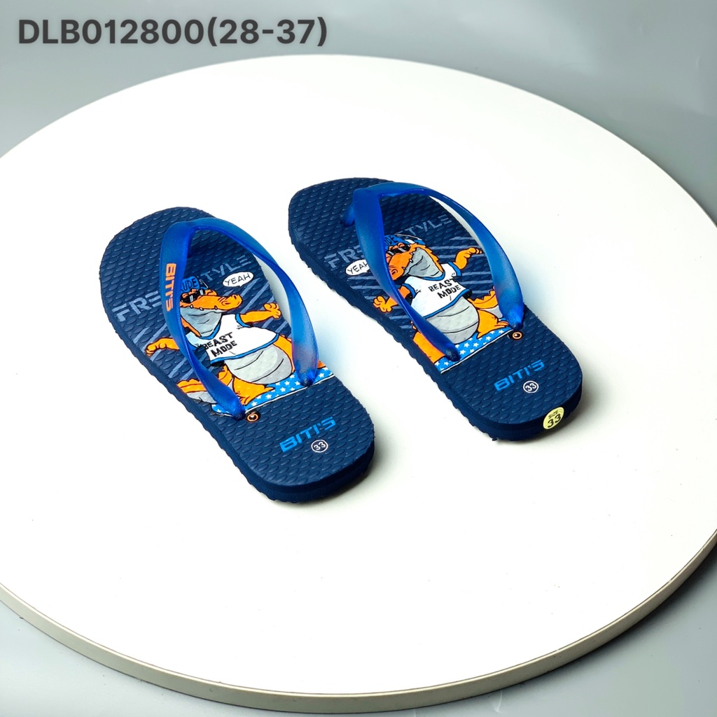 Dép kẹp bé trai BlTIS 28-37 ❤️FREESHIP❤️ Dép kẹp xốp xỏ ngón bé trai cá xấu cool ngầu DLB012800