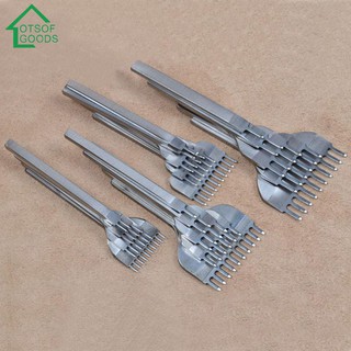 3/4/5/6mm Leather Craft Tools Hole Punches Stitching Punch Tool