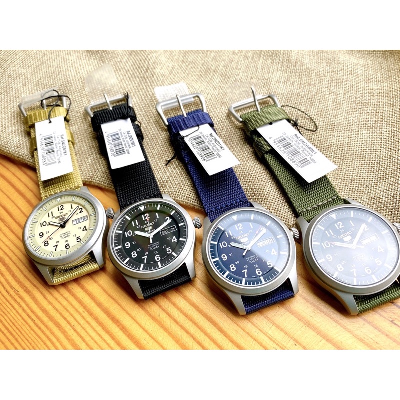 ĐỒNG HỒ NAM CHÍNH HÃNG Seiko 5 SNZG07K1 & SNZG09K1 & SNZG11K1 & SNZG15K1 Automatic