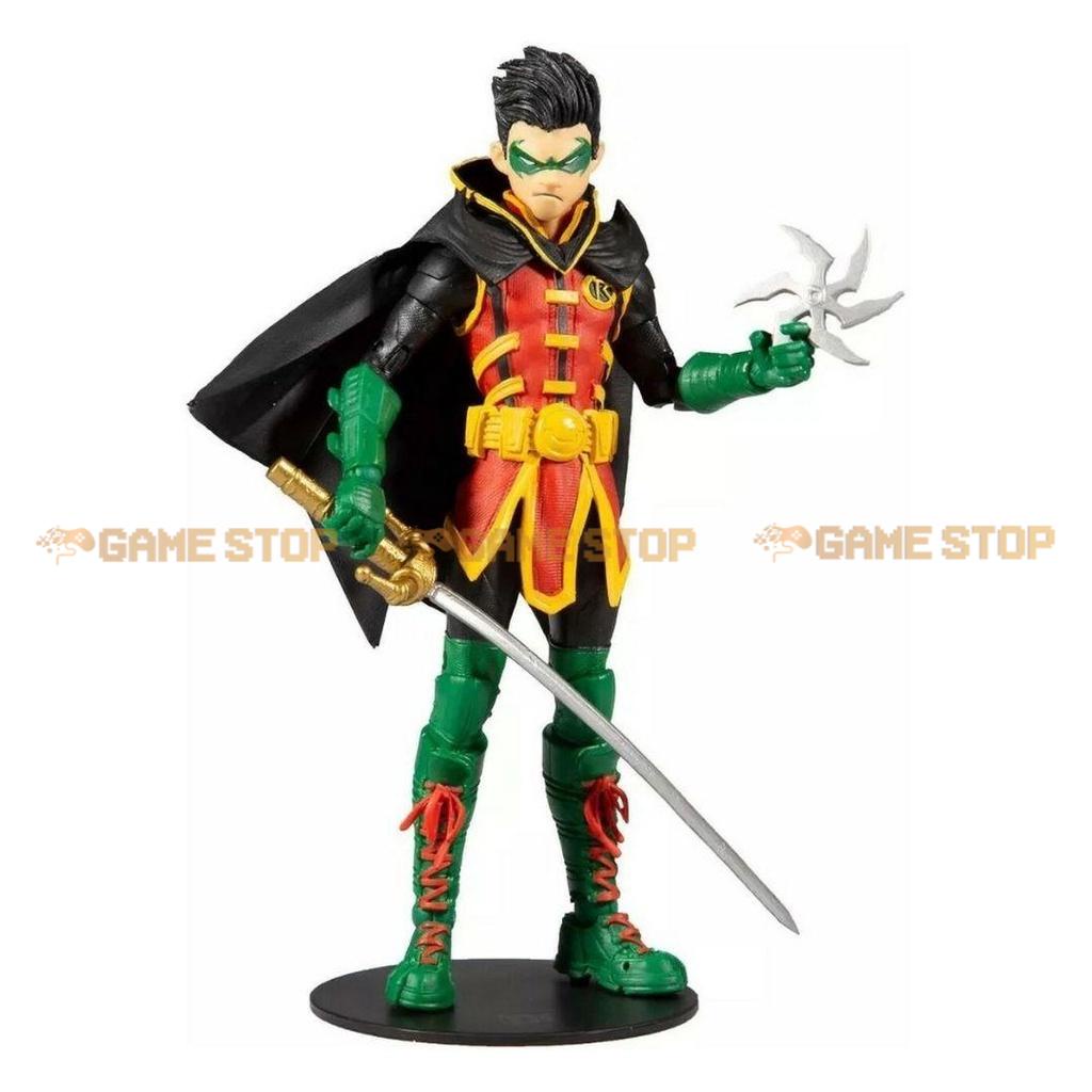 Mô hình DC Multiverse Damien Wayne Robin 18cm McFarlane Mô hình có khớp Nhựa PVC, ABS CHÍNH HÃNG MỸ DCMF02