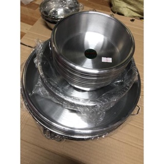 Khay tròn nhôm làm bánh bông lan đủ kích cỡ